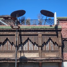 Fancy restaurant in Marrakesh